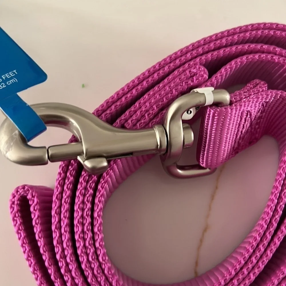 Hamilton Magenta Dog Leash Large Heavy Duty Dog Pink
